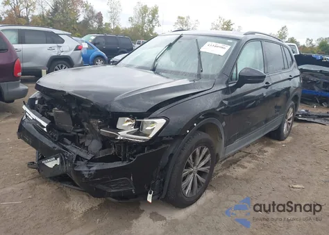 2018 Volkswagen Tiguan 2.0T S из США, поврежденный, VIN 3VV0B7AXXJM130141